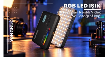 Yongnuo YN120 RGB Led Işık: Cebe Sığan Renkli Video ve Fotoğraf Işığı