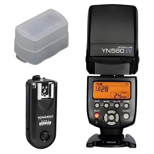 Yongnuo YN560-IV Nikon Uyumlu 1+1 Flaş Seti (RF603N)