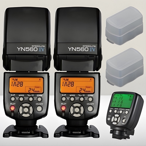 Yongnuo YN560-IV Canon Uyumlu 2+1 Flaş Seti (YN560-TX)