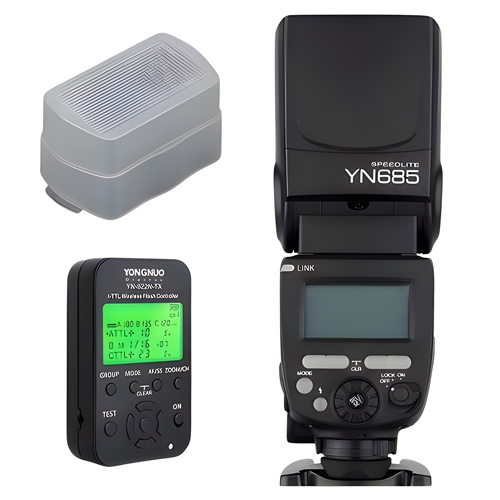 Yongnuo YN685N Nikon Uyumlu 1+1 Flaş Seti (YN622N-TX)