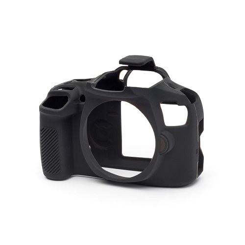 Easycover Canon 1300D-2000D Silikon Kılıf Siyah