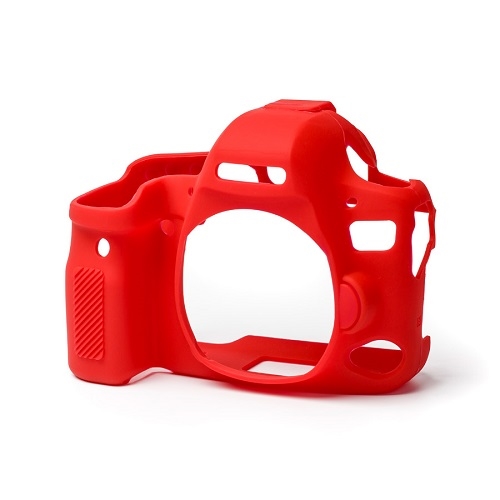 Easycover Canon 760D Silikon Kılıf Kırmızı