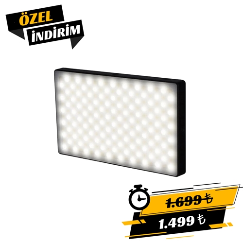 Yongnuo YN125 II Bi-Color Mobil LED Işık-Siyah Kasa