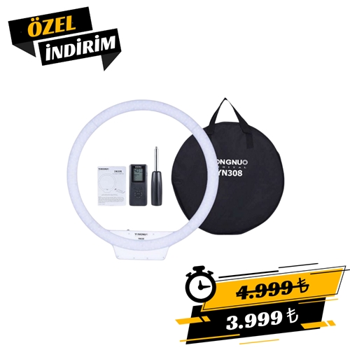 Yongnuo YN308 Bi-Color Ring Led Işık