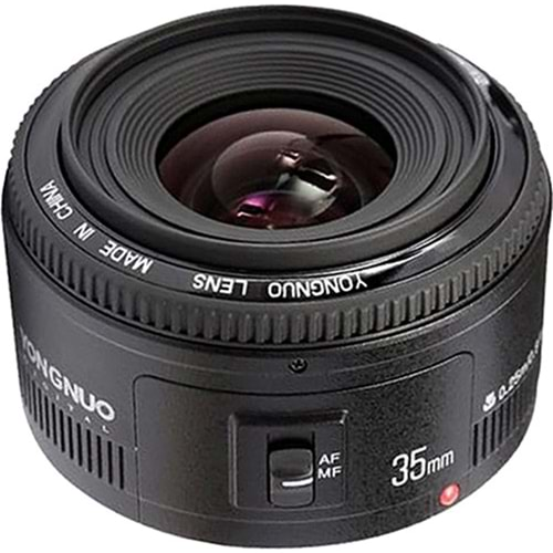 Yongnuo 35mm f/2 Full Frame Otofokus Lens (Canon EF)