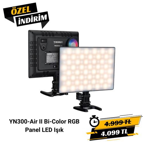 Yongnuo YN300-Air II Bi-Color RGB LED Işık