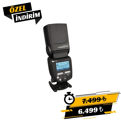 Yongnuo YN685EX-RF Sony Uyumlu HSS TTL Tepe Flaşı