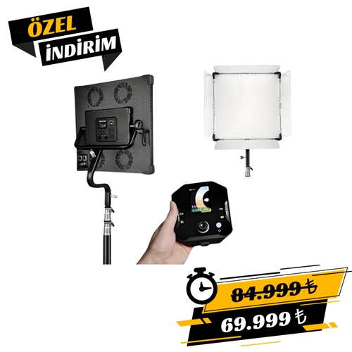Yongnuo P360 Pro Max 2000-10000K DMX Kontrol 360W RGB LED Video Işığı