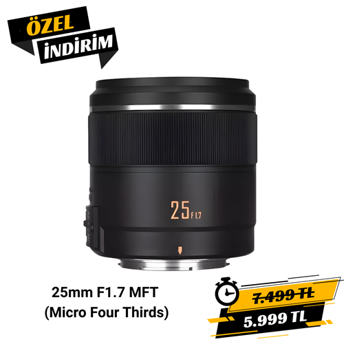 Yongnuo 25mm f/1.7 MFT Otofokus Lens (M43 Panasonic ve Olympus Mount)