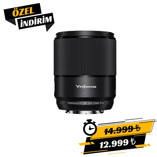Yongnuo 50mm f/1.8X DA DSM PRO Otofokus Lens (Fujifilm X)