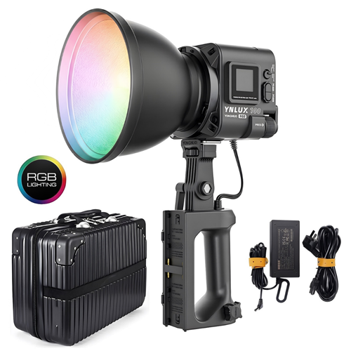 Yongnuo YNLUX100-RGB Bi-Color 120W COB LED Işık (Kit)