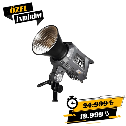 Yongnuo YNRAY260 DMX Kontrollü 250W Bi-Color COB LED Işık (Kit Versiyon)