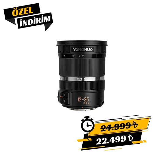 Yongnuo 12-35mm F/2.8-4 Otofokus Lens (Micro Four Thirds)