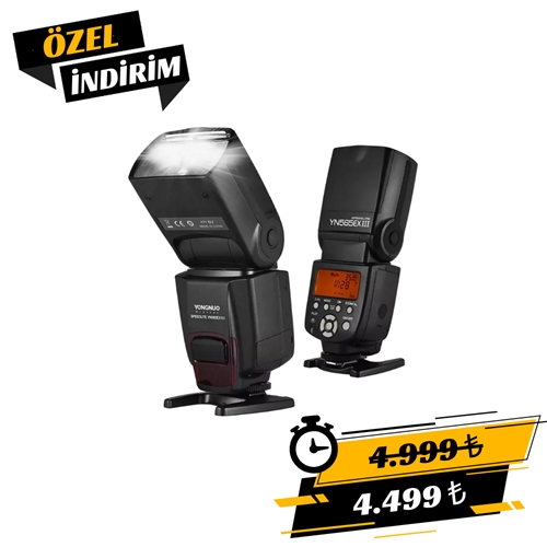 Yongnuo YN565-EX III Canon Uyumlu TTL Tepe Flaşı
