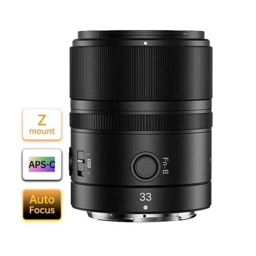 Yongnuo 33mm f/1.4Z DA DSM WL Pro APS-C Wireless Otofokus Lens (Nikon Z)