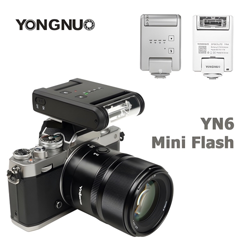 Yongnuo YN6 Micro Bataryalı Universal Tepe Flaşı (Siyah)