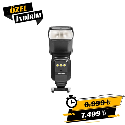 Yongnuo YN968S III Dahili Led Sony Uyumlu HSS TTL Tepe Flaşı