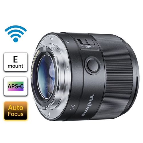 Yongnuo 35mm F1.8S DA DSM WL Otofokus Wireless Lens (Sony E) Siyah
