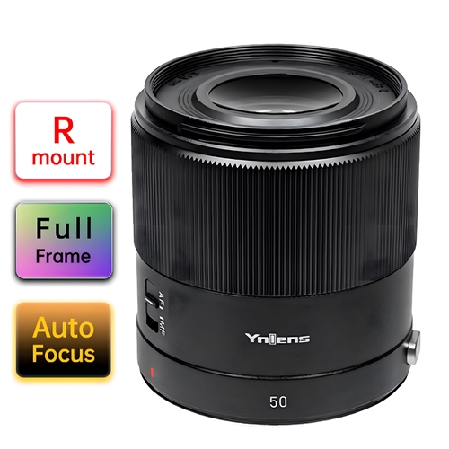 Yongnuo 50mm f/1.8R DF DSM Full Frame Otofokus Lens (Canon RF) Siyah