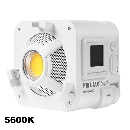 Yongnuo YNLUX100 5600K COB LED Işık, Beyaz Kasa (Monolight)