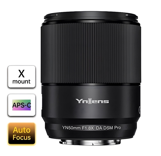 ❤️極上品❤️ニコン用 YONGNUO 50mm F1.8❤ Yongnuo 50mm f/1.8X DA DSM PRO APS-C Otofokus Lens (Fujifilm X