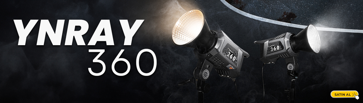 yongnuo ynray360 led ışık