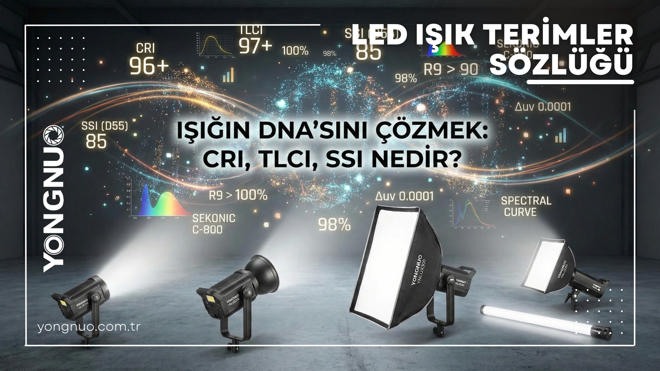 Led Işık Terimler Sözlüğü. CRI , TLCI ,SSI Nedir ?
