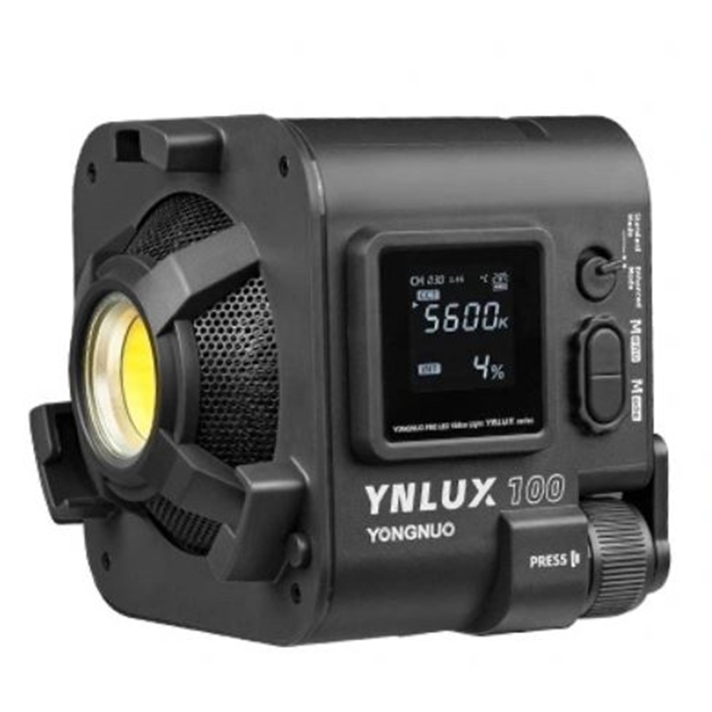 Yongnuo YNLUX100 100W Bi-Color COB LED Işık Seti (Siyah Kasa)