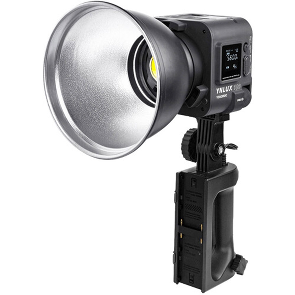 Yongnuo YNLUX100 100W Bi-Color COB LED Işık Seti (Siyah Kasa)