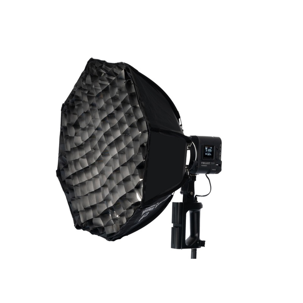Yongnuo YNLUX100 100W Bi-Color COB LED Işık Seti (Siyah Kasa)