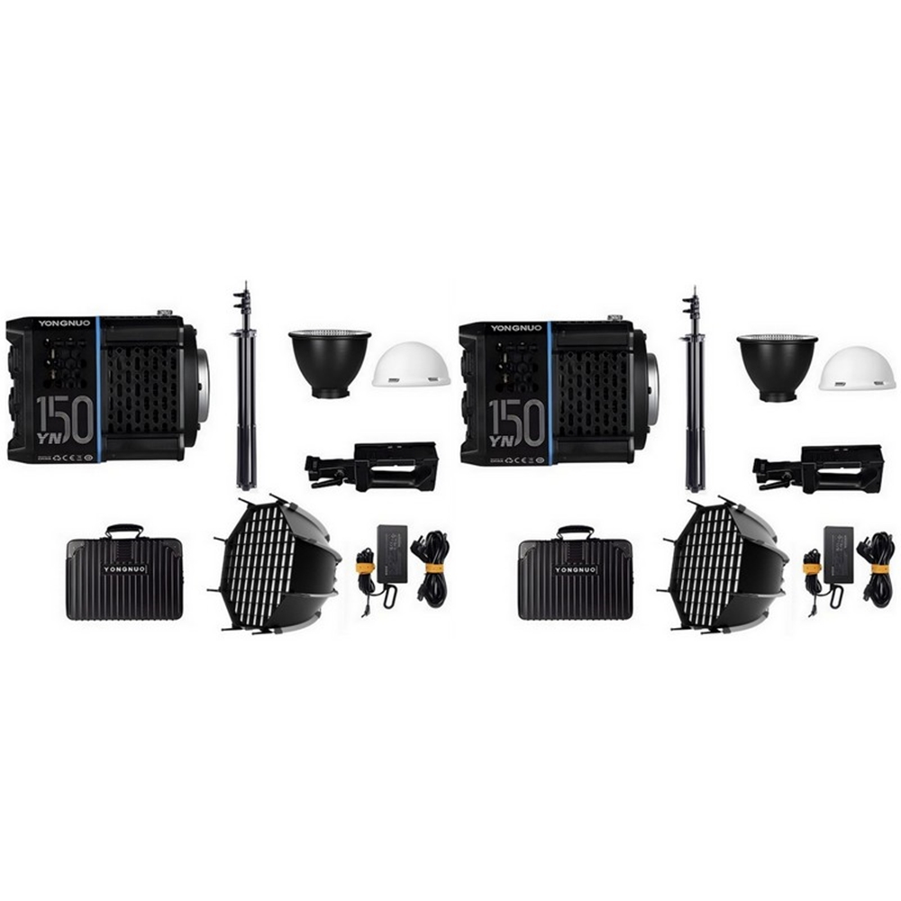 Yongnuo YN150 Bi-Color 2'li LED Işık Seti