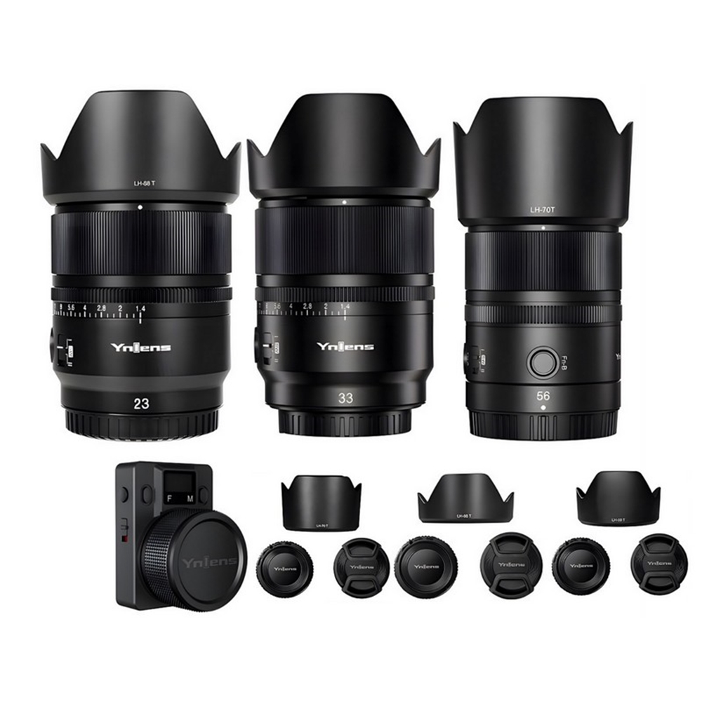 Yongnuo Commander f/1.4 APS-C Wireless 3 Lensli Set (Sony E)