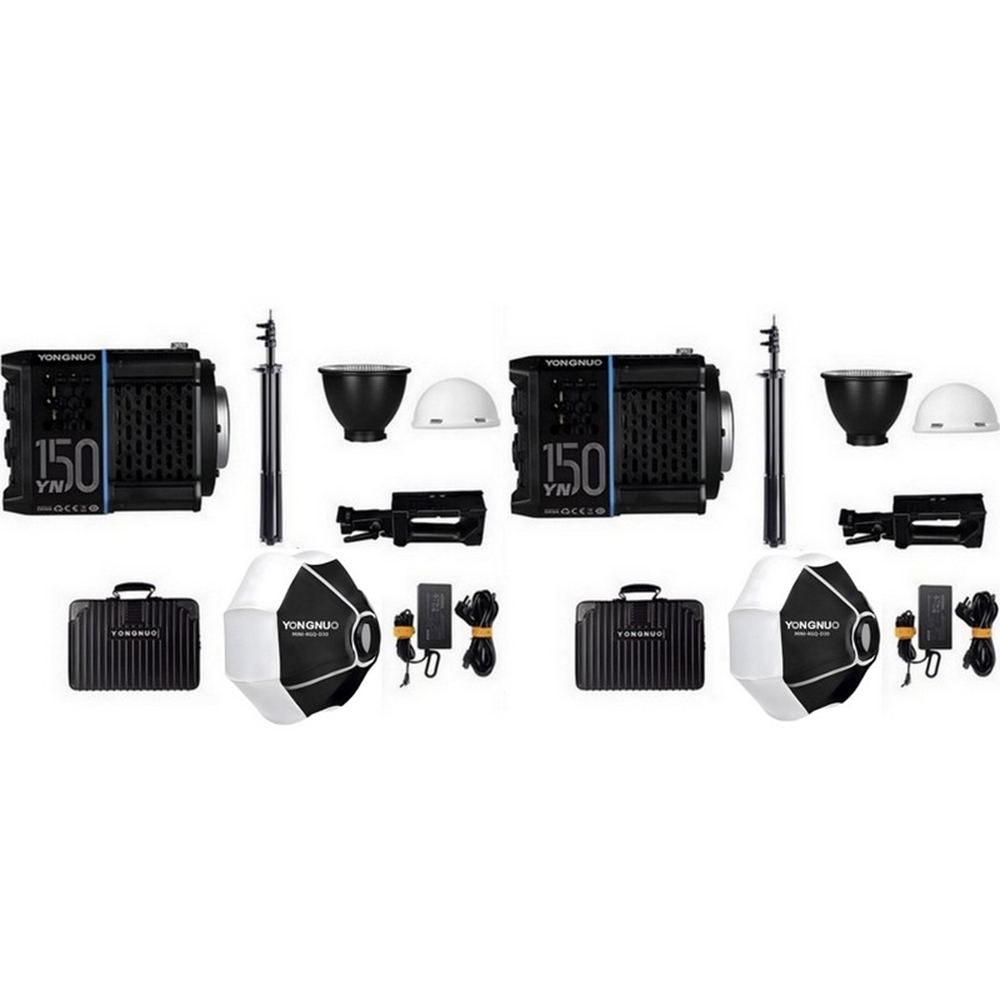 Yongnuo YN150 Bi-Color LED Işık 2'li Lantern Softbox Set