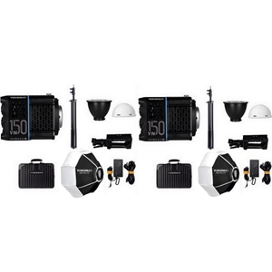 Yongnuo YN150 Bi-Color LED Işık 2'li Lantern Softbox Set