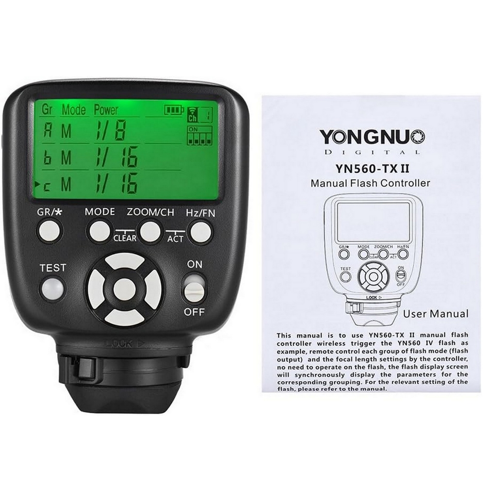 Yongnuo YN560-III Canon Uyumlu 2+1 Flaş Seti (YN560-TX)