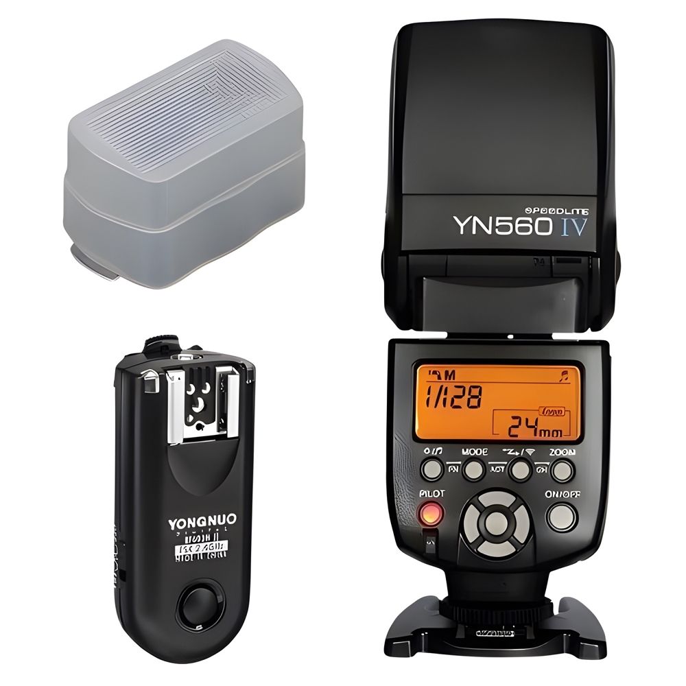 Yongnuo YN560-IV Nikon Uyumlu 1+1 Flaş Seti (RF603N)