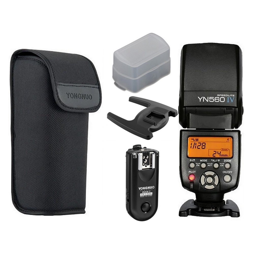 Yongnuo YN560-IV Nikon Uyumlu 1+1 Flaş Seti (RF603N)