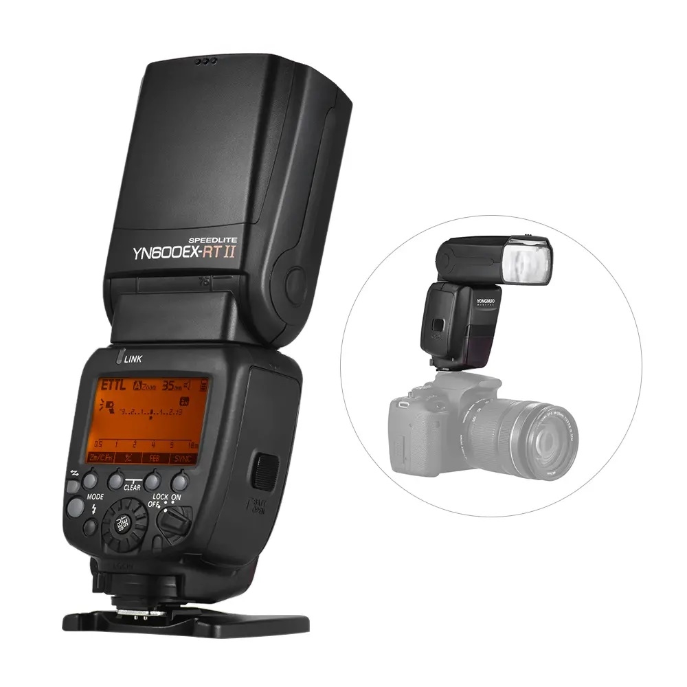 Yongnuo YN600-EX RT II Canon Uyumlu 1+1 Flaş Seti (YN-E3-RT)