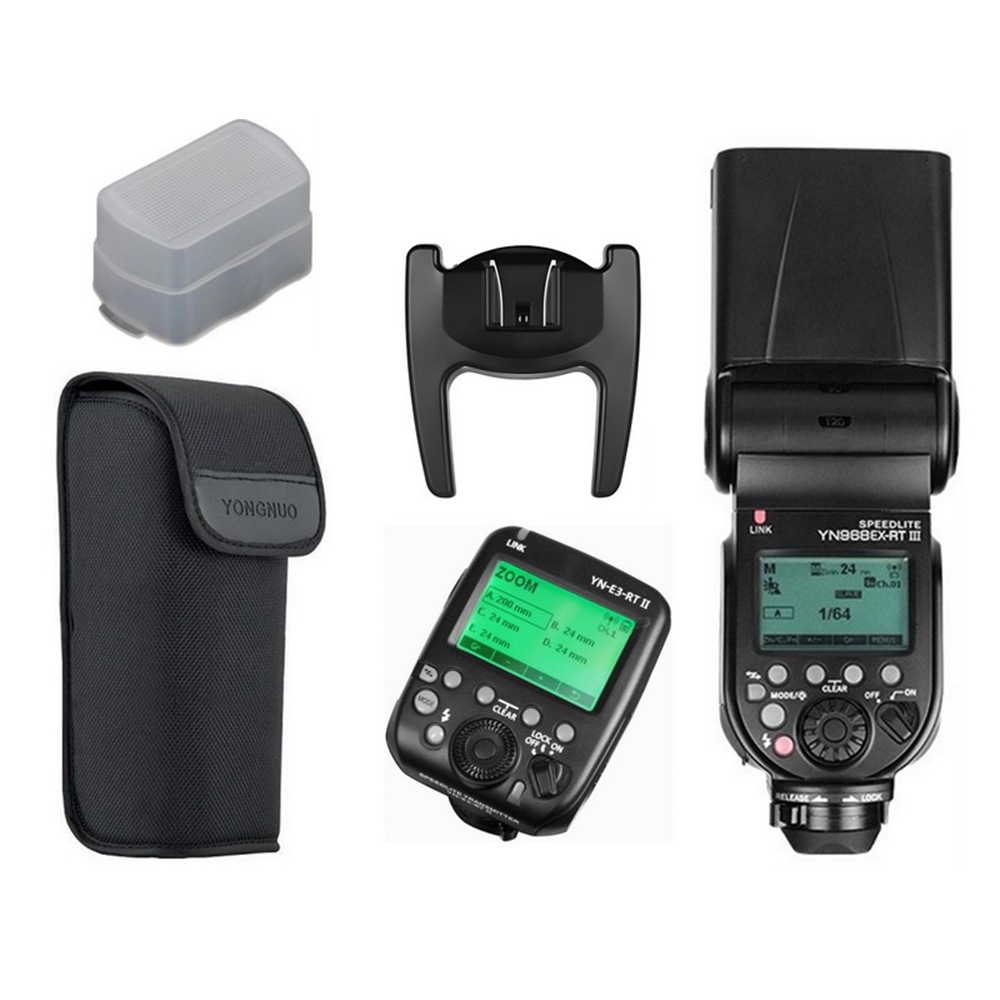 Yongnuo YN968EX RT III Canon Uyumlu 1+1 Flaş Seti (YN-E3-RT)