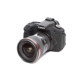 Easycover Canon 60D Uyumlu Silikon Kılıf Siyah