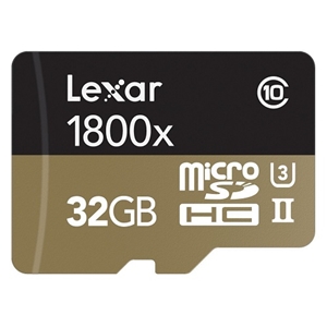 Lexar 32GB 1800x Micro SD Hafıza Kartı 270 Mb/s