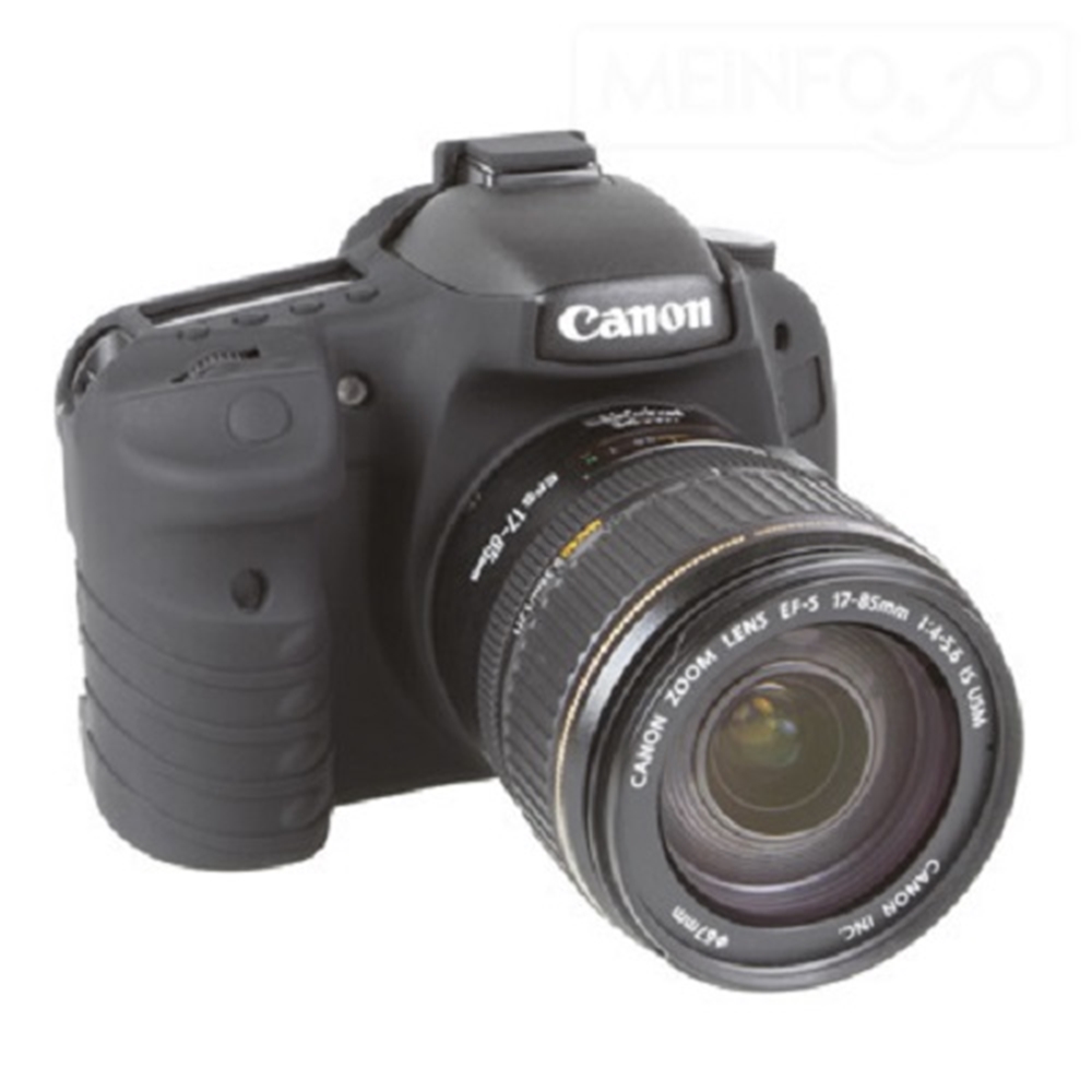 Easycover Canon 7D Uyumlu Silikon Kılıf Siyah