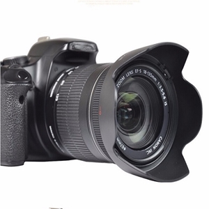 Canon EW-73B Parasoley 18-135mm 17-85mm Lens Uyumlu