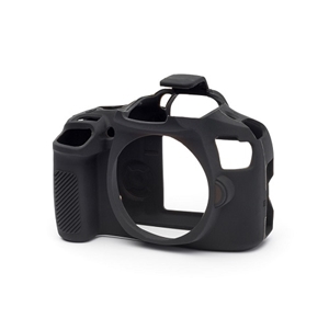 Easycover Canon 1300D-2000D Silikon Kılıf Siyah