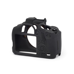 Easycover Canon 1300D-2000D Silikon Kılıf Siyah