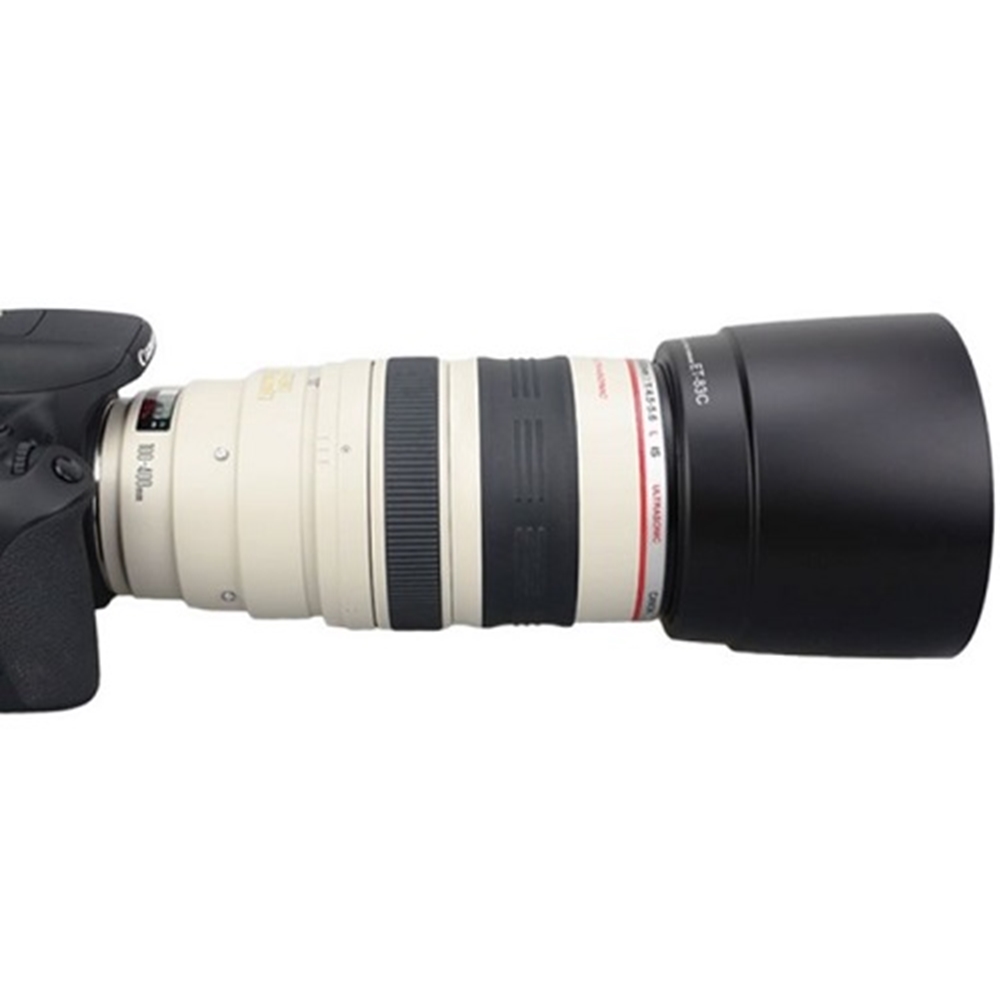 LATT Canon ET-83C Parasoley 100-400L IS Lens Uyumlu Siyah