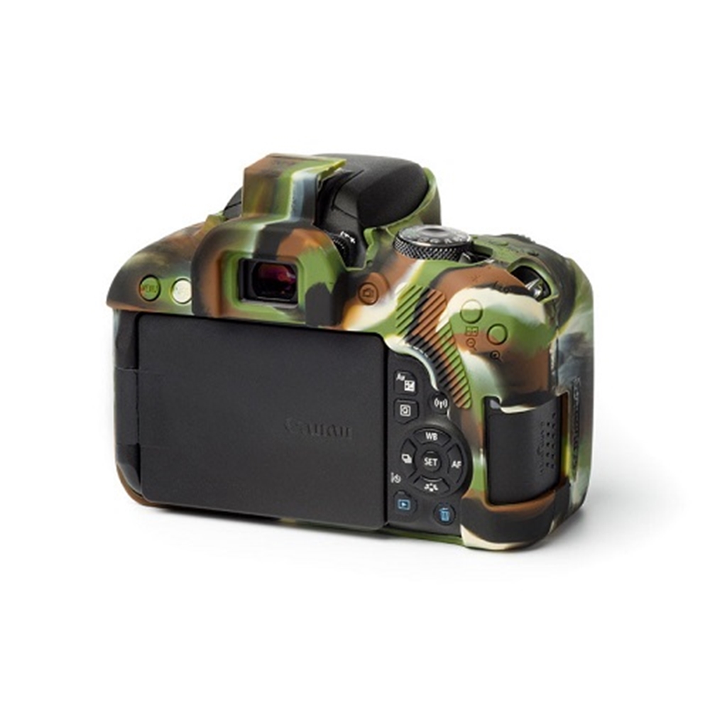 Easycover Canon 800D Silikon Kılıf Kamuflaj