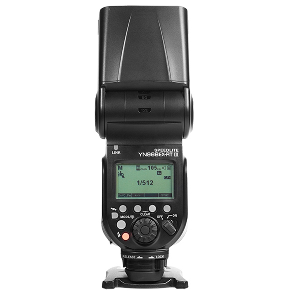 Yongnuo YN968EX-RT III Dahili Led Canon Uyumlu HSS TTL Tepe Flaşı