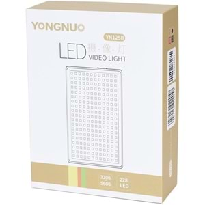 Yongnuo YN125 II Bi-Color Mobil LED Işık-Kırmızı