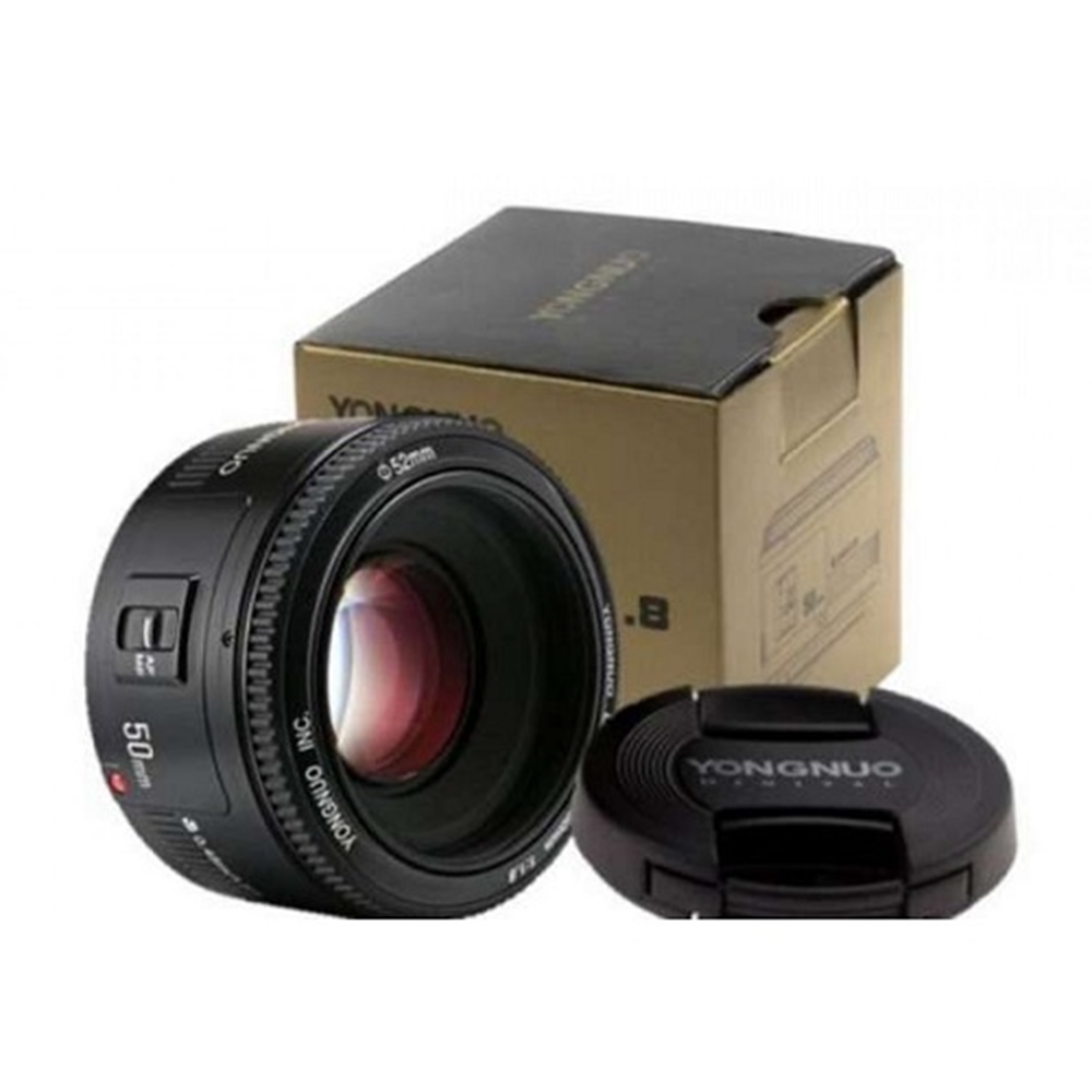 Yongnuo 50mm f/1.8 Full Frame APS-C Otofokus Lens (Canon EF)